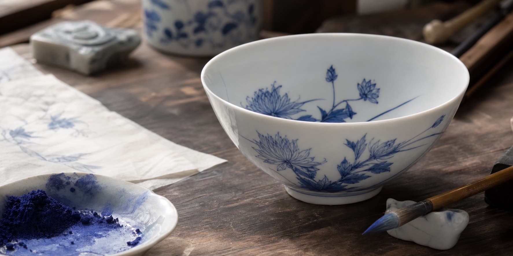 Blue-and-White Porcelain is Born