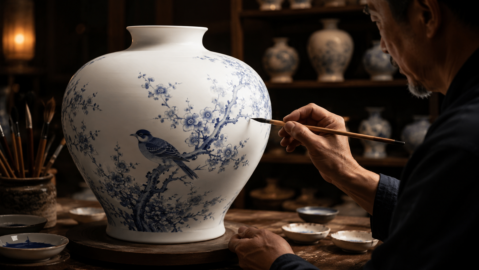 Jingdezhen porcelain craft