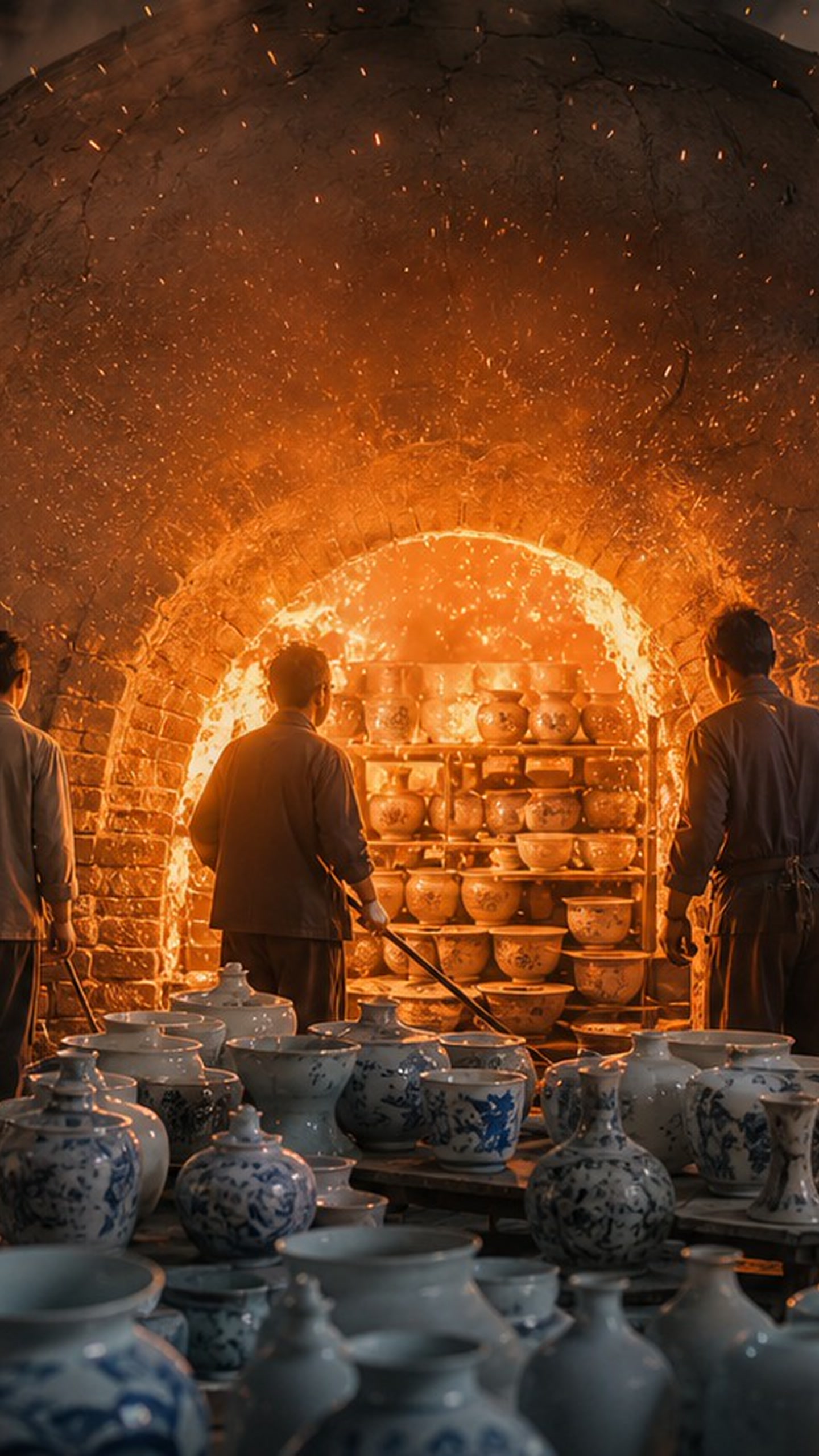 Kiln Opening
