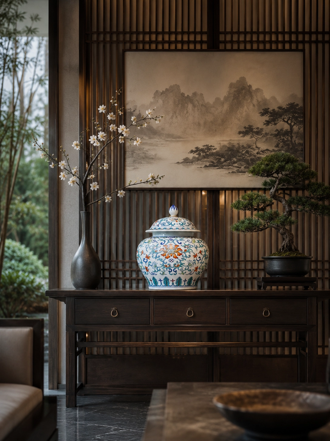 Doucai Lotus Jar