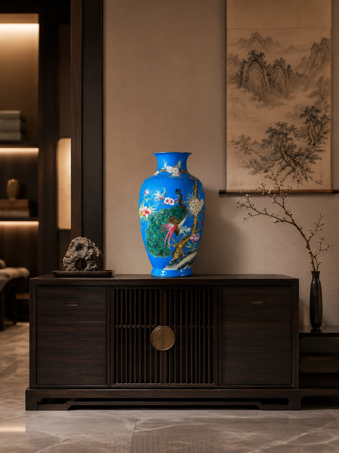 Caiyi Mingchun Vase