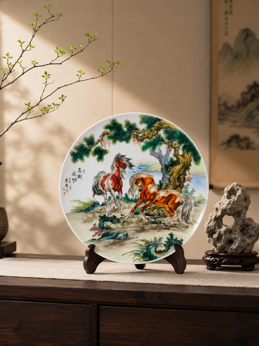 Success Horse Plate