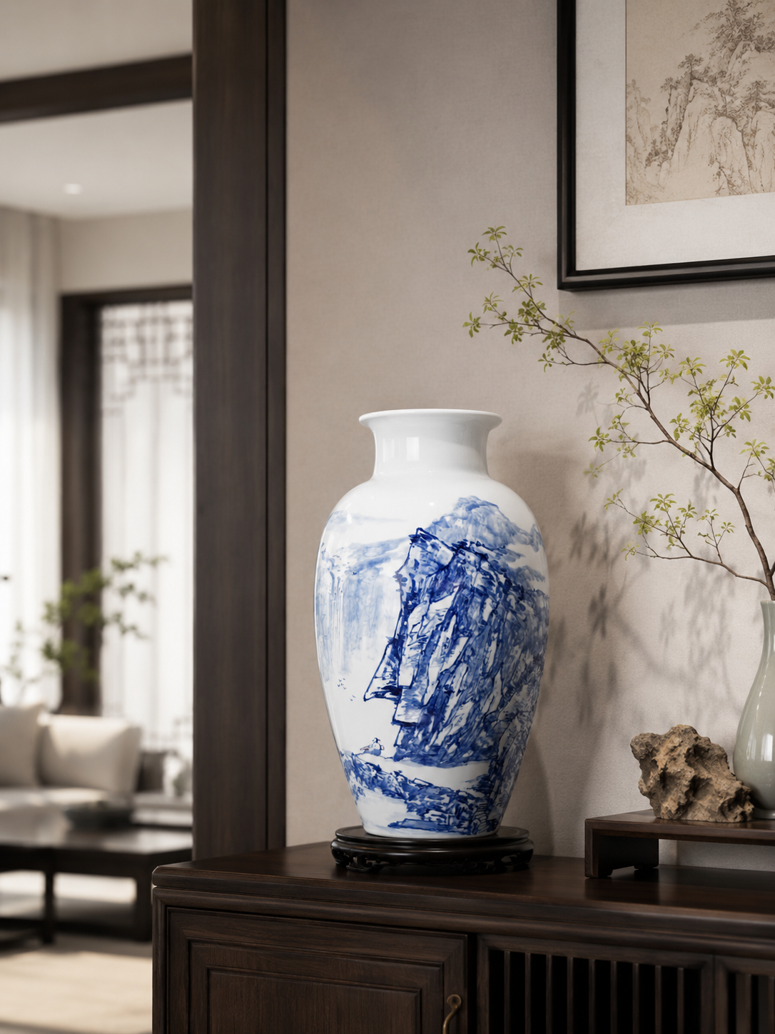 Landscape Vase