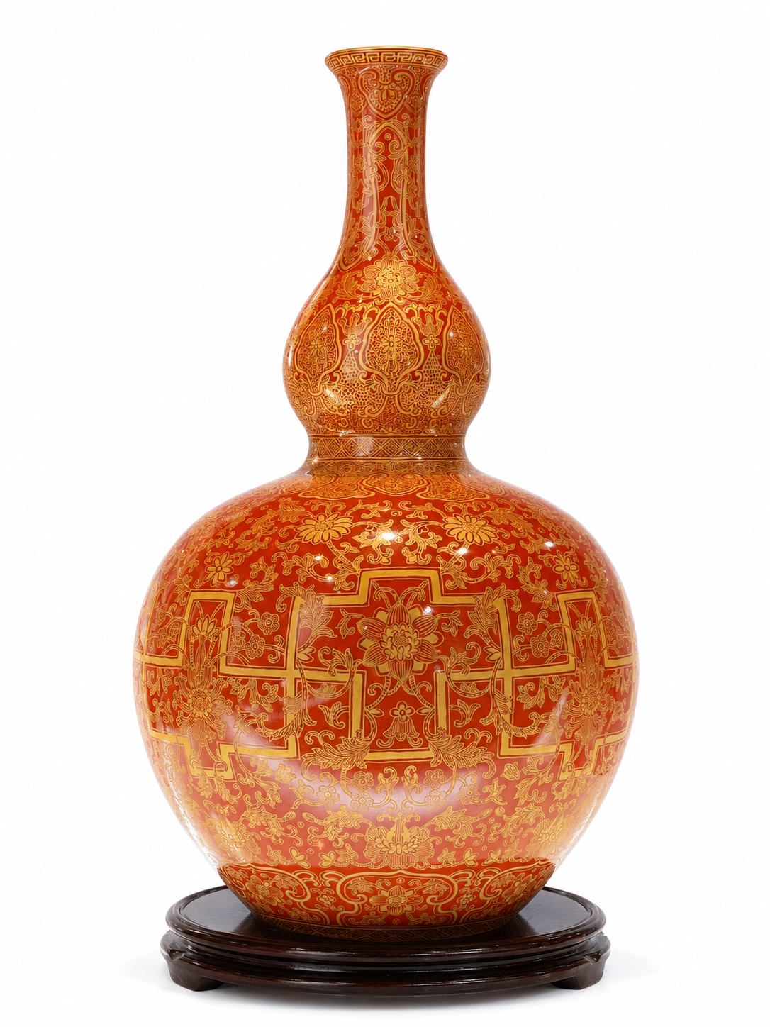 Lotus Gourd Vase