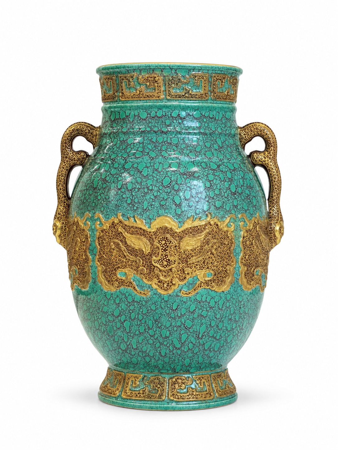 Ruyi-Handled Vase