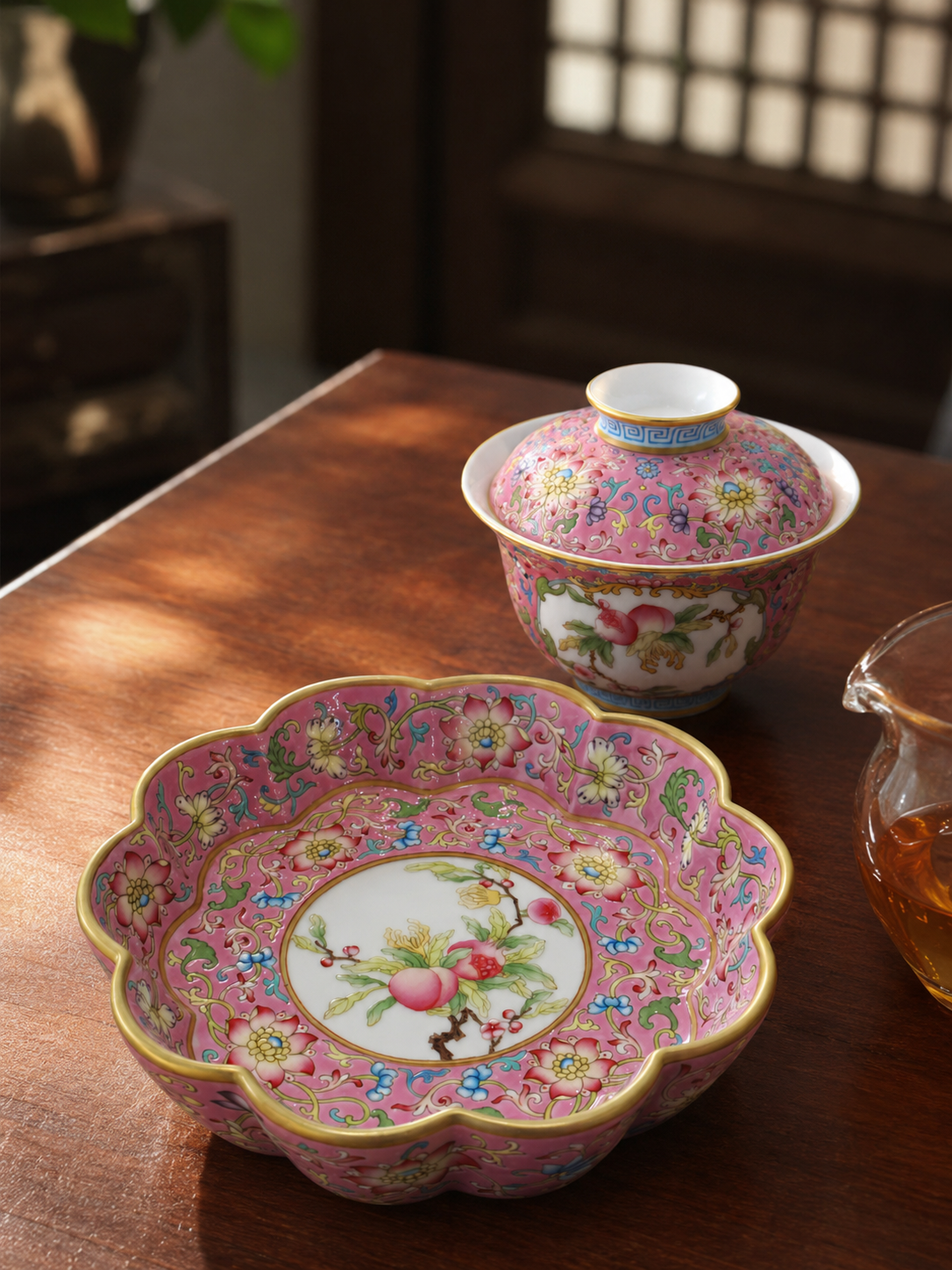 Floral Tea Set