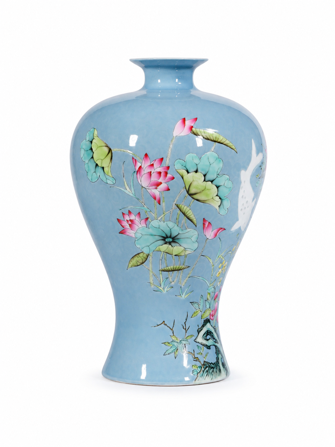 Floral Meiping Vase