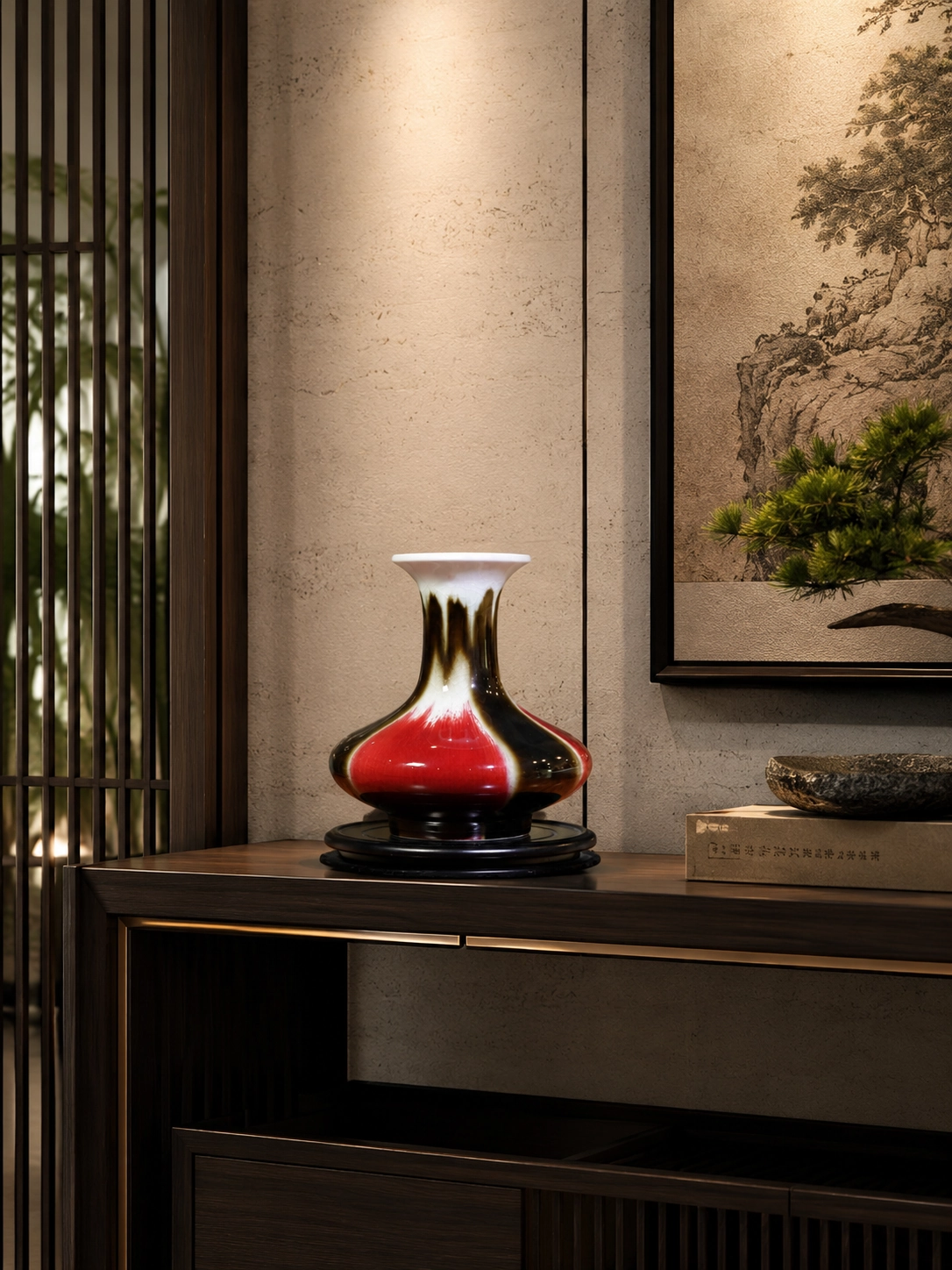 Sanyang Kaitai Vase