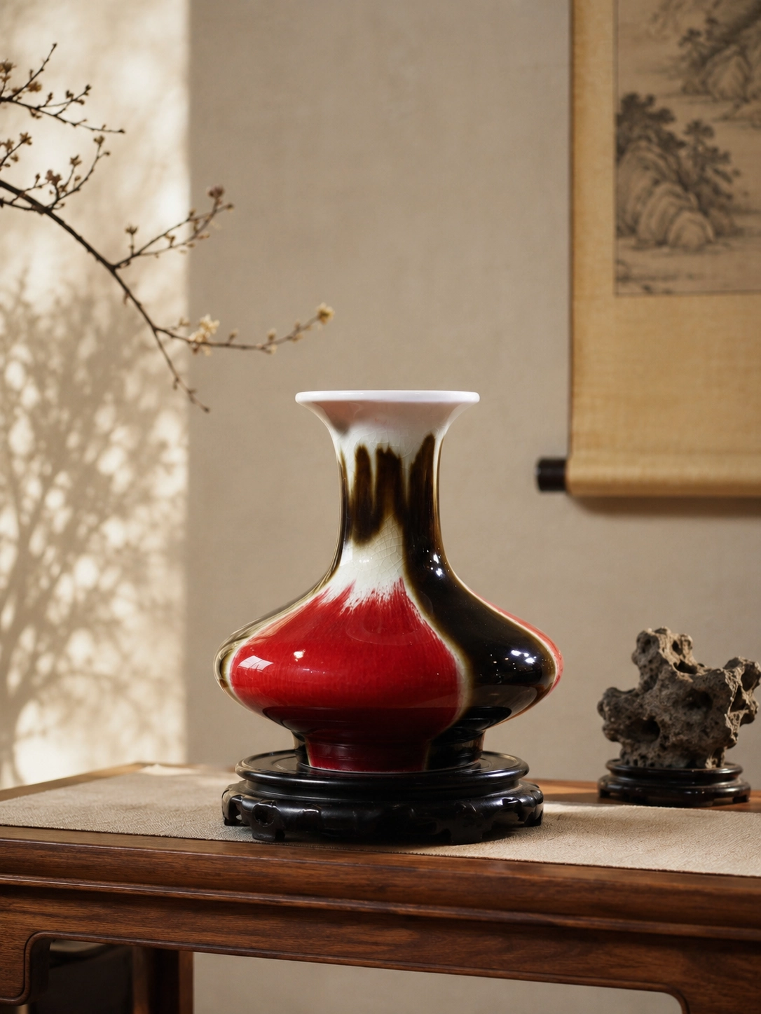 Sanyang Kaitai Vase