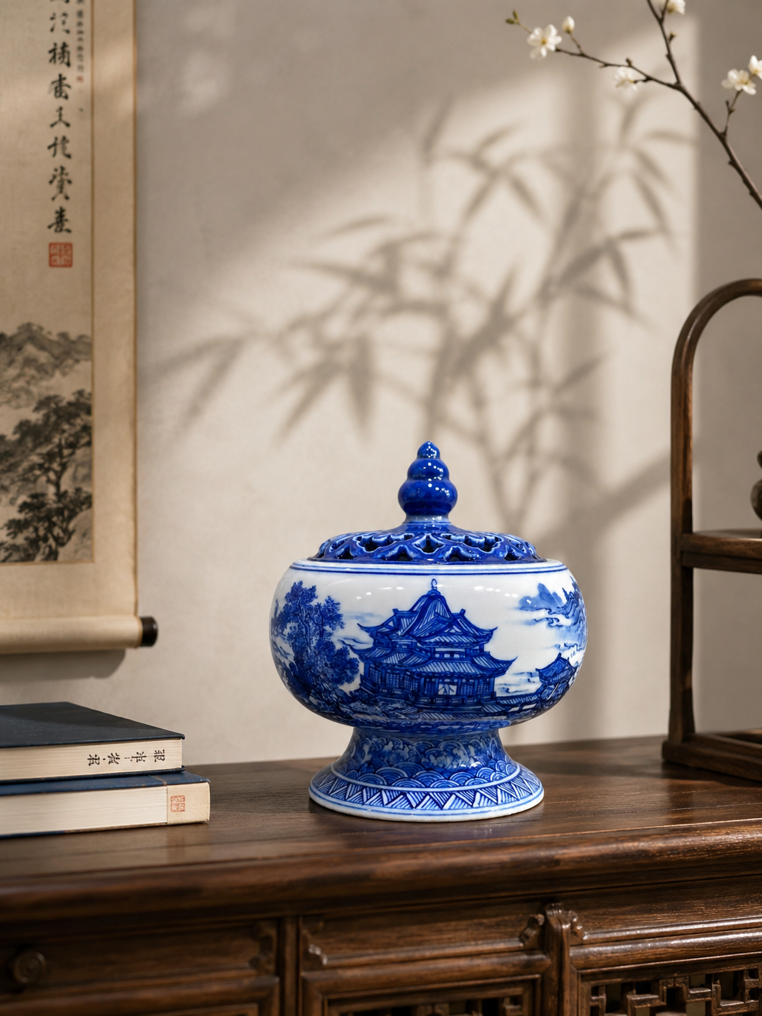 Landscape Incense Burner