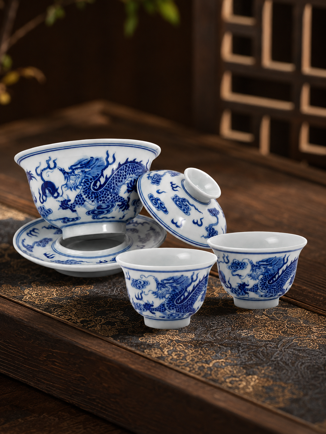 Dragon Tea Set
