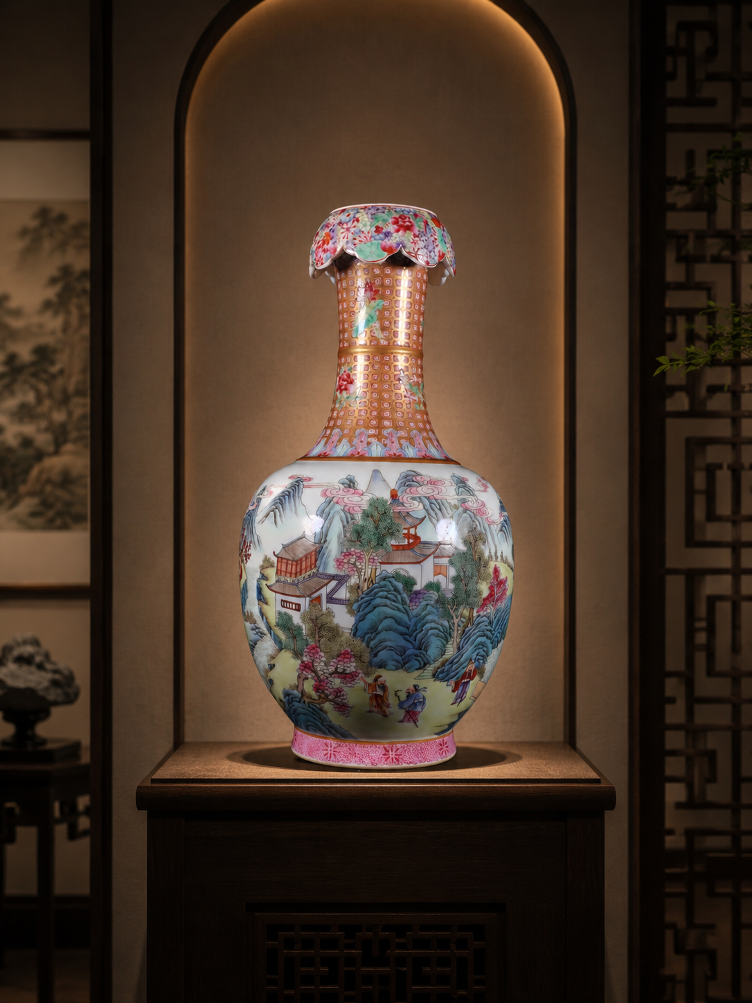 Landscape Vase