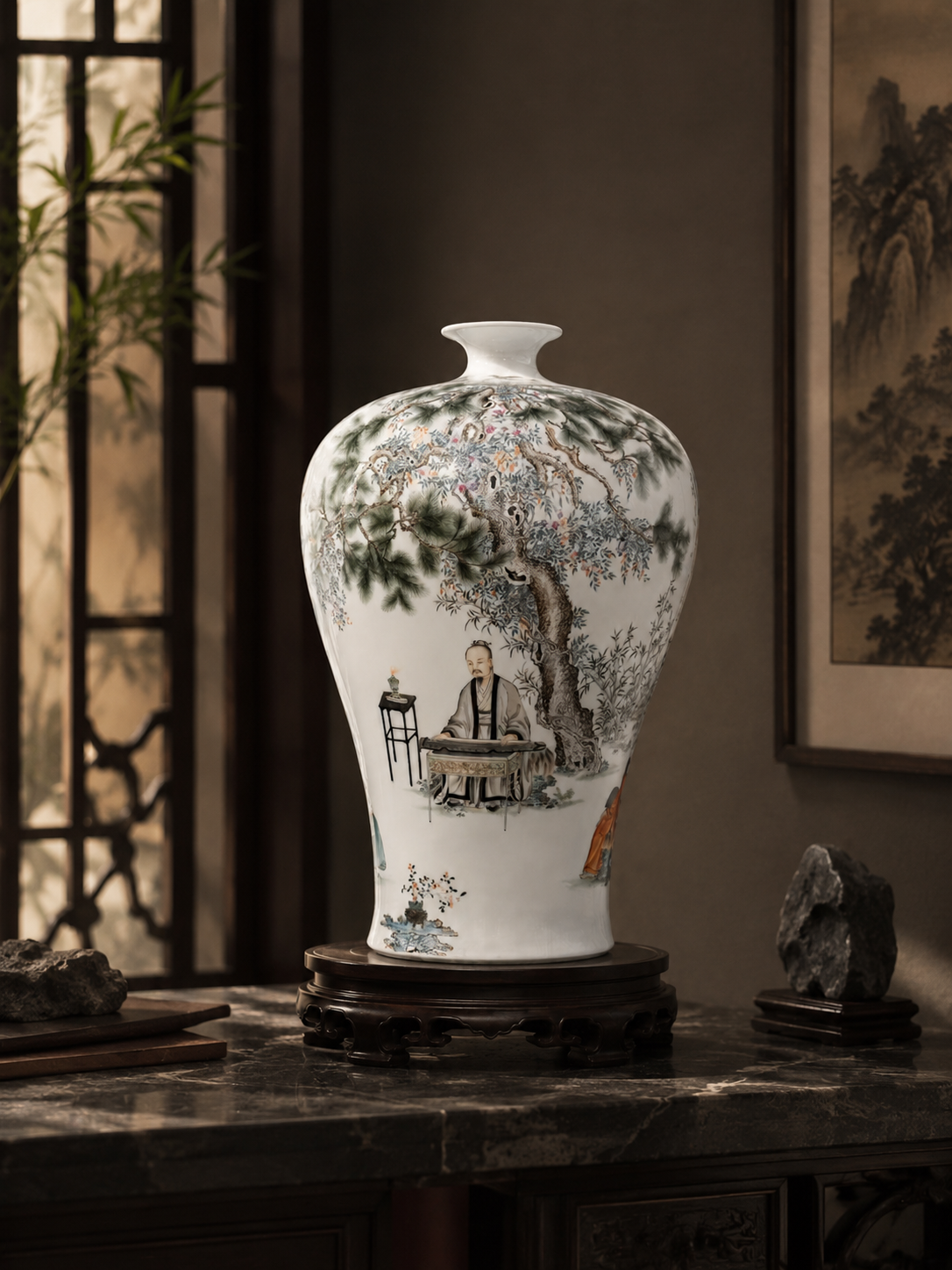 Qin Meiping Vase